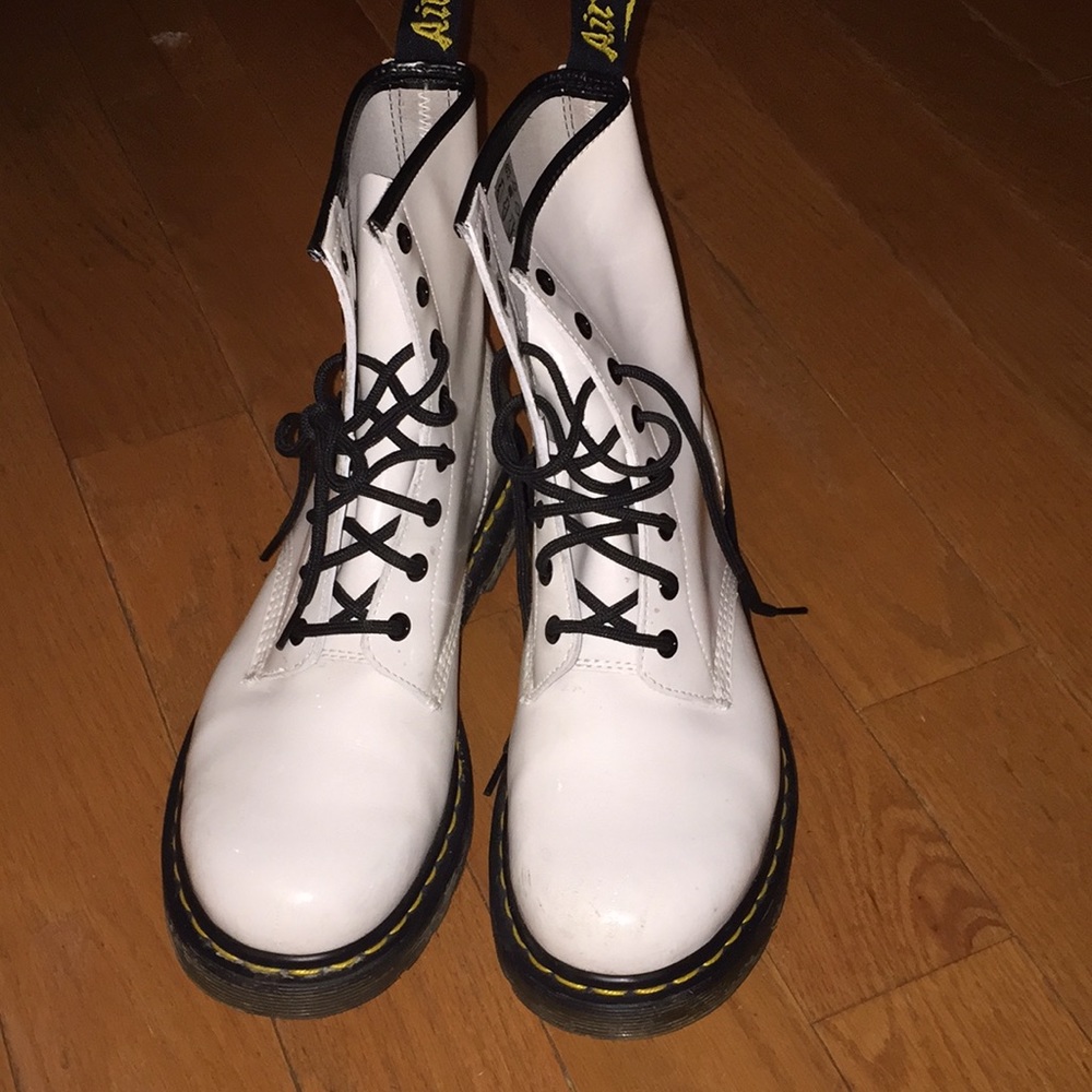 White Dr Martens